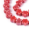 Handmade Porcelain Bead Strands PORC-N011-04G-3