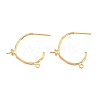 Brass Stud Earring Findings KK-CBA866A-11G-1