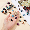 CHGCRAFT 36Pcs 6 Colors Resin Beads RESI-CA0001-37-3