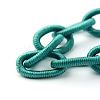 Handmade Nylon Cable Chains Loop NWIR-R034-01-2