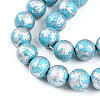 Synthetic Turquoise Beads Strands TURQ-T004-08A-09-4