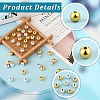 600Pcs 2 Colors CCB Plastic Beads CCB-PA0001-04D-4