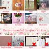 3 Sheets 3 Styles PVC Waterproof Decorative Stickers DIY-WH0404-286-7