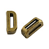 Tibetan Style Alloy Letter Slide Charms X-TIBEB-Q055-04AB-NR-1