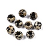 Natural Dalmatian Jasper European Beads G-T092-10mm-28-1