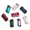 Pointed Back & Back Plated Glass Rhinestone Cabochons GLAA-B012-59B-1