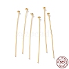 925 Sterling Silver Flat Head Pins STER-M117-03A-G-1