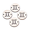 Unfinished Natural Poplar Wood Links Connectors WOOD-S045-139B-02-1