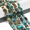 Natural Hubei Turquoise Beads Strands G-P497-01C-51-2