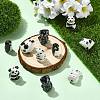 10Pcs 5 Styles Handmade Porcelain Beads PORC-CJ0001-41-5