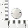 201 Stainless Steel Connector Charms STAS-C097-51P-3