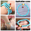 4 Strands 4 Styles Synthetic Turquoise Beads Strands G-AR0005-10-5