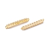 Rack Plating Brass Micro Pave Cubic Zirconia Connestor Charms KK-D073-03G-01-NR-2