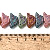 Painted Glass Beads Strands GLAA-Z021-19-4