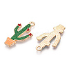 Alloy Enamel Pendants ENAM-G212-08G-02A-1