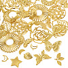 38Pcs 19 Styles Iron Pendants IFIN-TA00001-78-2