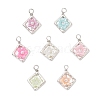 ABS Plastic Imitation Pearl Pendants PALLOY-JF04590-1