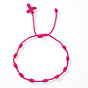 Bohemian Knotted Braided Nylon Cord Bracelets UQ5107-10-1