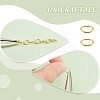 Unicraftale 100Pcs 304 Stainless Steel Open Jump Rings STAS-UN0048-95-5