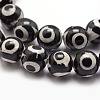 Tibetan Style 3-Eye dZi Beads G-K166-01-10mm-L2-01-3