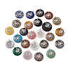 Natural & Synthetic Mixed Stone Pendants G-P484-01P-1