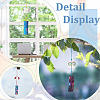 BENECREAT 3Pcs 3 Style Japanese Glass Wind Chimes DJEW-BC0001-14-7