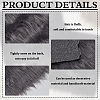 Faux Rabbit Fur Polyester Fabric DIY-WH0504-258E-4