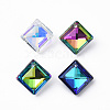 Electroplate Glass Charms EGLA-N006-021B-1-1