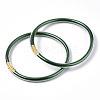 PVC Plastic Buddhist Bangle Sets BJEW-T008-09U-4