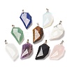 Mixed Gemstone Pendants G-P445-D-1