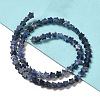 Natural Sodalite Beads Strands G-G085-B18-02-2