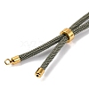 Nylon Cords Necklace Making AJEW-P116-03G-32-3