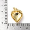 Brass Micro Pave Cubic Zirconia Pendants X-KK-P290-62G-3