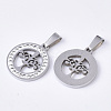 201 Stainless Steel Pendants STAS-N089-84P-2