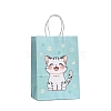 Cat Paper Tote Bags with Handles PW-WG9DBA9-05-1