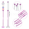 4Pcs DIY Alloy Beadable Crochet Hooks AJEW-TA0003-50B-3