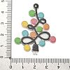 Christmas Theme Acrylic Pendants OACR-R003-01A-16-3