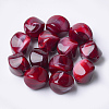 Acrylic Beads OACR-T007-08E-1