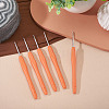 TPR Handle Aluminum Crochet Hook Needles TOOL-TA0001-13F-3