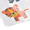 DIY Animal Theme Diamond Painting Stickers Kits For Kids DIY-O016-14-3