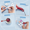 80Pcs 4 Styles Rectangle Aluminum & 20Pcs Square Iron Empty Palette Pans FIND-PH0020-97-4