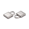 Non-Tarnish 304 Stainless Steel Pendants STAS-B024-40P-02-2