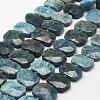 Natural Apatite Beads Strands G-F474-13-1