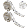 Resin Rhinestone Crystals Beaded Trim LS-DIY-WH20050-05C-1