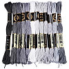 6-Ply Polyester Embroidery Floss OCOR-WH20074-01A-10-1