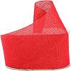 Polyester Imitation Burlap Ribbon OCOR-WH0032-21A-1