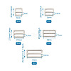 Alloy Buckles PALLOY-TA0002-11P-18