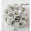 Brass Rhinestone Beads LS-RB-Q165-2-2
