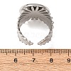 V-Shaped 304 Stainless Steel Cuff Ring Components SA-CBAC0DF-01E-P-3