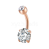 Brass Piercing Jewelry AJEW-EE0006-80RG-6